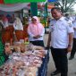 Area Kuliner UMKM di Halaman Rusunawa Harapan Jaya, Rabu (19/2/2025). 