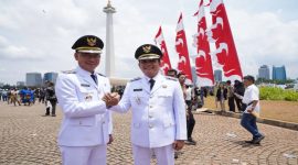 Wali Kota Pontianak Edi Rusdi Kamtono dan wakil wali kota pontianak Bahasan