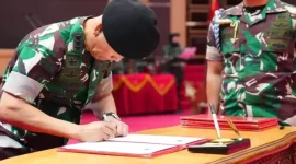 Sertijab Danjen Akademi TNI, Ini Arahan Penting Panglima TNI - Foto Puspen TNI