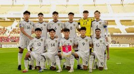 Di laga pembuka penyisipan grup C yang berlangsung di Stadion Prince Abdullah Al Faisal, Jeddah, Jumat (4/4/2025) malam WIB, Timnas U-17 mengalahkan tim unggulan Korea Selatan (Korsel) dengan skor, 1-0.
foto : PSSI