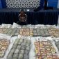 Tim Satuan Tugas (Satgas) NIC Direktorat Tindak Pidana Narkoba (Dittipidnarkoba) Bareskrim Polri bekerja sama dengan Bea Cukai berhasil menggagalkan upaya penyelundupan 192 kilogram sabu di Aceh. Dalam operasi tersebut, seorang kurir berinisial M (36) ditangkap. - Foto Humas Mabes Polri