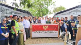 Kepolisian Negara Republik Indonesia mengirimkan tim medis sebagai bagian dari Task Force Crisis Center–Emergency Medical Team (TCK–EMT) Indonesia untuk membantu korban gempa di Myanmar. -foto Humas Polri