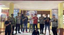 Kepolisian Resor (Polres) Sanggau berhasil mengamankan seorang pria berinisial AT alias Mumun yang diduga sebagai pelaku tindak pidana pencurian dengan pemberatan (Curat). - Foto Polres Sanggau