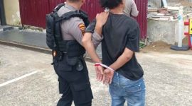 Tertidur Dekat Bong, Warga Landak Ditangkap Polisi - Foto Polsek Selatan
