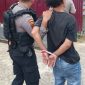 Tertidur Dekat Bong, Warga Landak Ditangkap Polisi - Foto Polsek Selatan