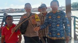 Layangan Dilarang di Waterfront City Pontianak, Ini Alasannya - FOTO Humas Polsek Selatan