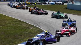 13 DA COSTA Antonio Felix (prt), TAG Heuer Porsche Formula E Team, Porsche 99X Electric, action during the Miami ePrix, 5th round of the 2024-25 ABB FIA Formula E World Championship, on the Homestead - Miami Speedway from April 9 to 12, 2025 in Homestead, Florida, United States of America - Photo Julien Delfosse / DPPI