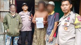 Pria Modus Sumbangan Fiktif Diamankan Polsek Selatan - Foto Polsek Pontianak Selatan
