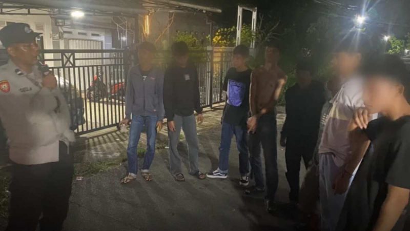 Patroli Malam Polsek Pontianak Selatan Ditingkatkan, Cegah Tawuran dan Kenakalan Remaja