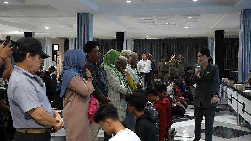 49 Remaja Balap Liar Singkawang Dikirim ke Rindam, Dibina Biar Kapok!  - foto Pemkot Singkawang