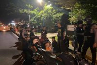 Patroli Malam Polres Singkawang Cegah Tawuran dan Balap Liar di Titik Rawan - Foto Polres Singkawang