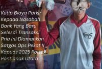 Pungli di Kawasan Bank Siantan, Pelaku Langsung Diciduk Polisi - foto Humas Polresta