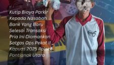 Pungli di Kawasan Bank Siantan, Pelaku Langsung Diciduk Polisi - foto Humas Polresta