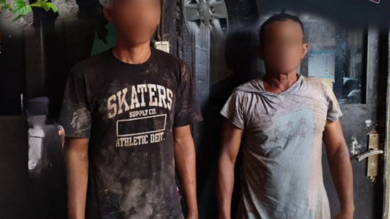 Curi Kabel di Komplek Pinangsia, Dua Pria Digelandang ke Mapolsek Pontianak Selatan