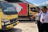 Sidak Kendaraan Luar Kalbar, Ratusan Truk Terancam Sanksi Pajak -Foto Istimewa