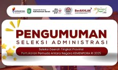 Peserta Lolos Seleksi Administrasi PPAN 2025 Kalbar Diumumkan, Ini Daftar Namanya