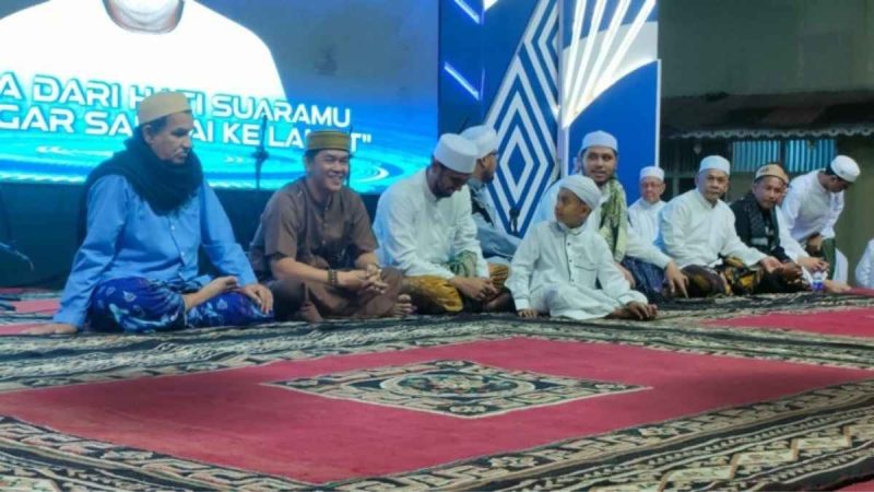  Haol Akbar Habib Amin Bin Muhsin Alhiduan ke 9 di Ponpes Makarim El Akhlak, Sabtu (10/05/2025) malam.