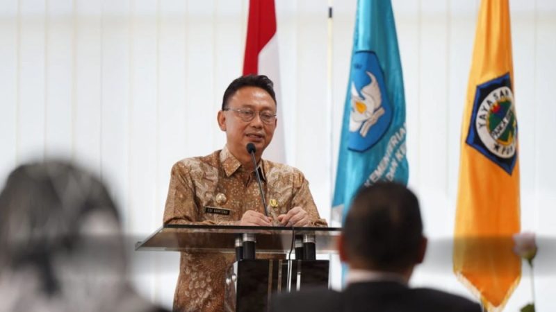 Forum Diskusi Knowledge Sharing Series dengan tema ‘Water Management and Water Treatment’ yang digelar Universitas Panca Bhakti (UPB) Pontianak bekerja sama dengan Universiti Malaysia Sarawak (UNIMAS) di Ruang Sidang Rektorat UPB, Kamis (15/5/2025).