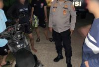 Polisi Bubarkan Anak Nongkrong Tengah Malam di Serdam - foto polsek selatan