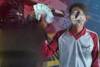Pria Pungli Nasabah Bank di Pontianak  - foto Humas Polresta Pontianak
