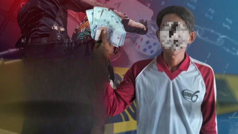 Pria Pungli Nasabah Bank di Pontianak  - foto Humas Polresta Pontianak