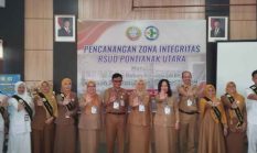 RSUD Pontianak Utara Canangkan Zona Integritas, Siap Jadi Rumah Sakit Bebas Korupsi