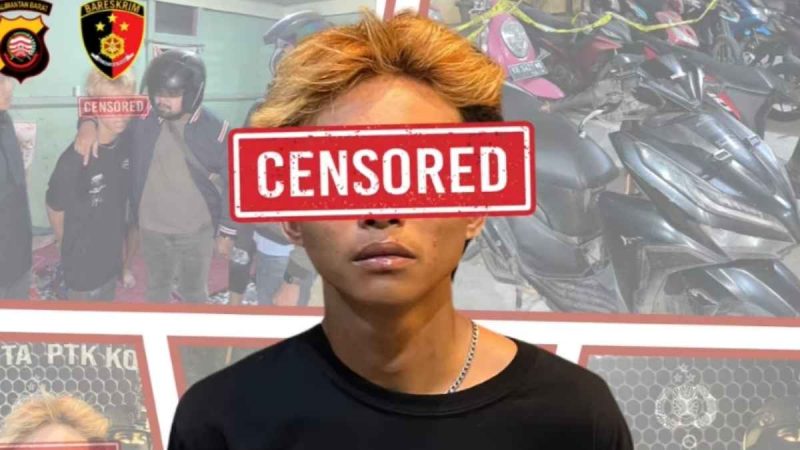 Anak di Bawah Umur Jambret Ibu-Ibu di Pontianak, Kerugian Capai Rp8 Juta