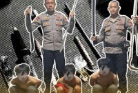 Pelajar SMP Pontianak Bawa Samurai, Untung Ketahuan Polisi 
