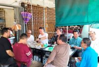 Edi Kamtono Ngopi Pagi Bersama Warga Pontianak - courtesy Sinarraya.co.id