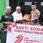 Dalam rangka memperingati Hari Bhayangkara ke-79, Polresta Pontianak menyalurkan sebanyak 1.000 paket bantuan sosial kepada panti asuhan, pondok pesantren, dan masyarakat kurang mampu di wilayah Kota Pontianak. - Foto Humas Polresta Pontianak