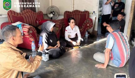 Wali Kota Kunjungi Keluarga Balita