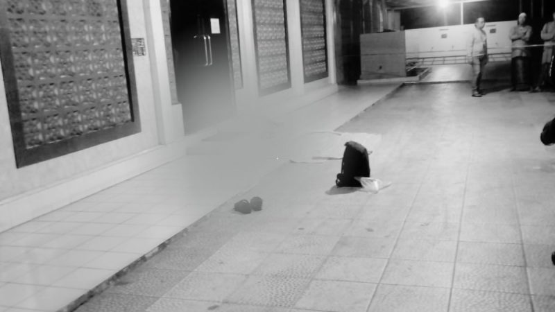 Detik-detik Penemuan Jasad Rafa di Masjid Jalan Veteran Singkawang - foto Istimewa