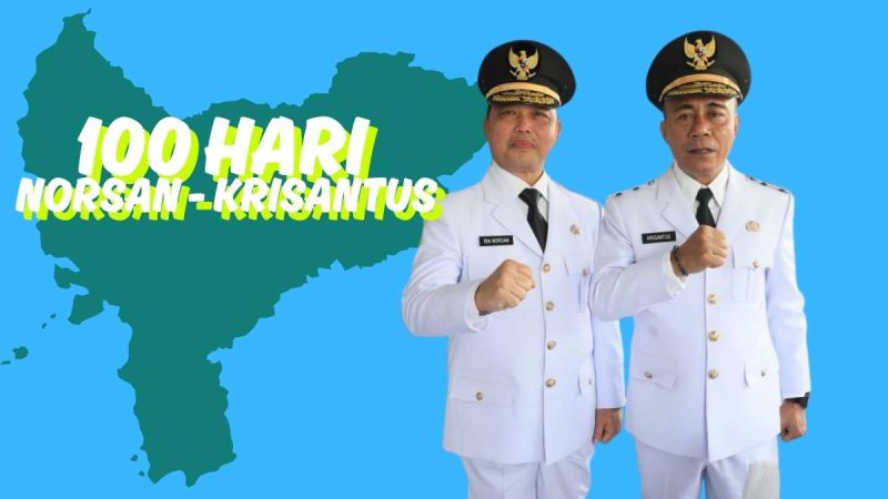 100 Hari Norsan: Beasiswa, Jalan Mulus, dan Bandara Internasional