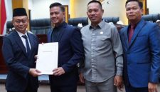 Edi Kamtono usai menyampaikan jawaban atas pandangan umum fraksi di Ruang Rapat Paripurna DPRD Kota Pontianak, Rabu (25/6/2025).