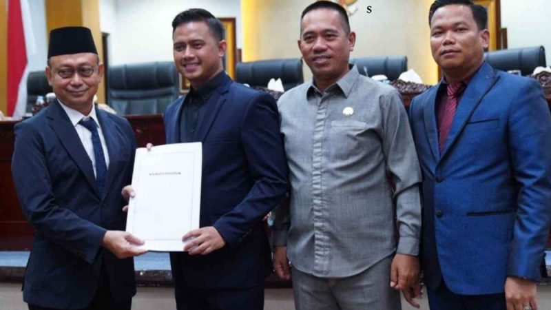 Edi Kamtono usai menyampaikan jawaban atas pandangan umum fraksi di Ruang Rapat Paripurna DPRD Kota Pontianak, Rabu (25/6/2025).