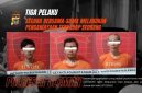 Tiga orang pria pelaku penganiayaan terhadap seorang perempuan berinisial AML (22) resmi ditahan oleh Satuan Reserse Kriminal (Satreskrim) Polresta Sleman. Ketiganya ditangkap usai dilaporkan terlibat dalam tindak pidana penganiayaan yang terjadi pada Kamis malam, 3 Juli 2025. - foto Polresta Sleman