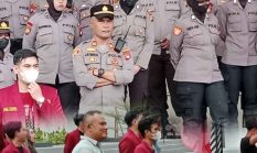 Pengamanan Aksi IMM Pontianak, Polisi Terapkan Pendekatan Humanis