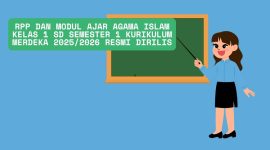 RPP Agama Islam Kelas 1 SD Semester 1 Kurikulum Merdeka 2025/2026 Resmi Dirilis