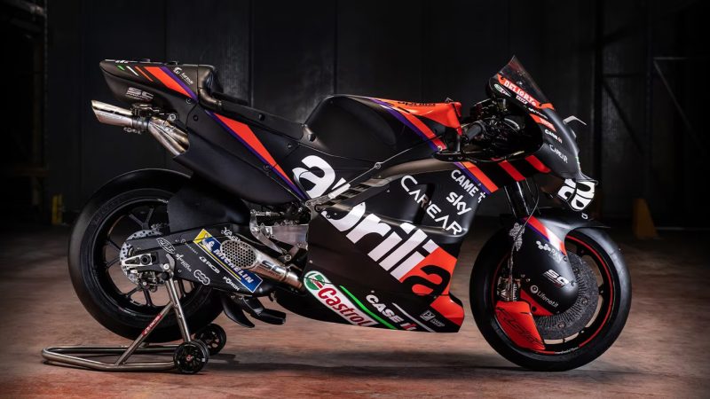 Hasil Kualifikasi MotoGP Austria 2025: Marc Marquez Crash - foto Aprilia Racing