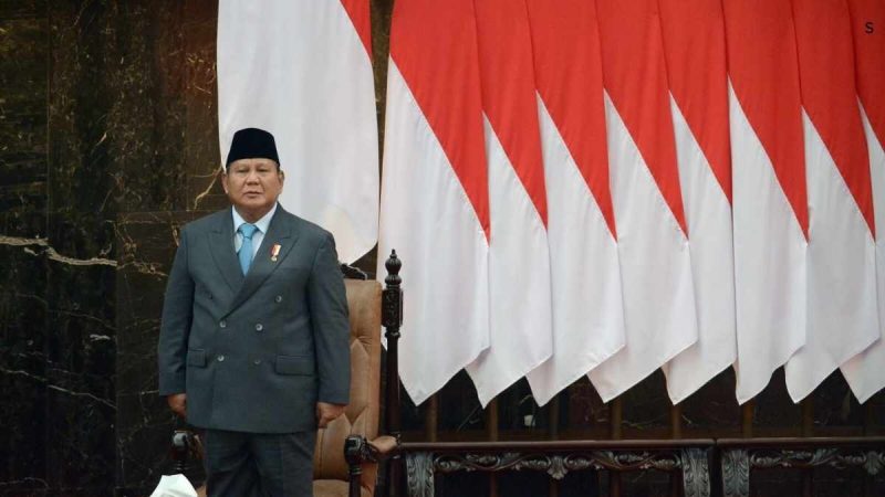Presiden Prabowo dalam Pidato Kenegaraan di Sidang Tahunan MPR/DPR 2025 di Ruang Rapat Paripurna, Kompleks Parlemen, Senayan, Jumat (15/8/2025) - BPMI Setpres 2025