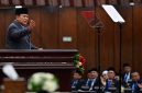 Presiden Prabowo menyampaikan Pidato Kenegaraan pada Sidang Tahunan MPR-RI dan Sidang Bersama DPR-RI dan DPD-RI di Gedung Nusantara, Jakarta, Jumat, 15 Agustus 2025. Foto: BPMI Setpres/Muchlis Jr
