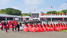 Suasana peringatan HUT ke-80 Kemerdekaan Republik Indonesia (RI) di Halaman Istana Merdeka, Jakarta, pada Minggu, 17 Agustus 2025. Foto: BPMI Setpres/Laily Rachev
