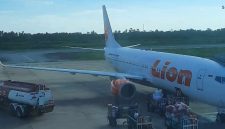 Lion Air di Bandara Supadio - Kubu Raya Kalbar. Foto Dokument