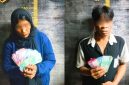 Aksi nekat pasangan suami istri (pasutri) warga Pontianak berakhir di tangan polisi. SH (41) dan NL (40) tertangkap basah setelah mencoba membeli sembako dengan menggunakan uang mainan di sebuah toko sembako yang berlokasi di Desa Kapur, Kecamatan Sungai Raya, Kabupaten Kubu Raya, Senin (18/8/2025). - TBNEWS Polres Kubu Raya