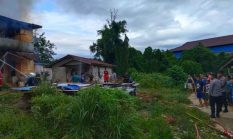 Kebakaran Rumah Kos di Sekadau Hilir Hanguskan 13 Kamar