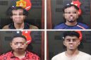 Satuan Reserse Kriminal (Satreskrim) Polres Sekadau mengamankan empat tersangka kasus pencurian pupuk milik sebuah perusahaan perkebunan di Kecamatan Belitang Hilir, Kabupaten Sekadau. Penangkapan dilakukan pada Kamis (14/8/2025) sekitar pukul 17.00 WIB. - foto TBNews Polres Sekadau