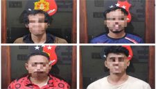 Satuan Reserse Kriminal (Satreskrim) Polres Sekadau mengamankan empat tersangka kasus pencurian pupuk milik sebuah perusahaan perkebunan di Kecamatan Belitang Hilir, Kabupaten Sekadau. Penangkapan dilakukan pada Kamis (14/8/2025) sekitar pukul 17.00 WIB. - foto TBNews Polres Sekadau