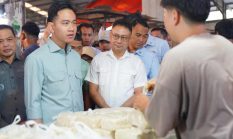 Gibran Blusukan ke Pasar Flamboyan, Apresiasi Stabilitas Inflasi Pontianak