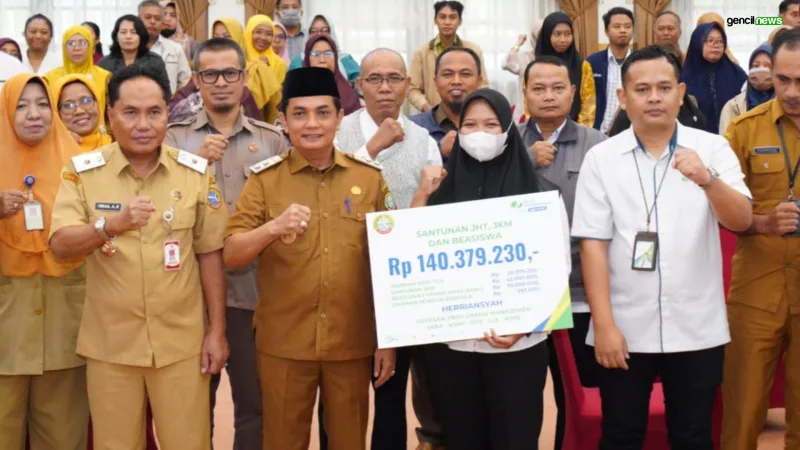 Bahasan menegaskan, tanggung jawab pembayaran iuran BPJS berada di tangan pemberi kerja. Dalam konteks sekolah swasta, kewajiban itu ada pada yayasan atau lembaga pendidikan. - foto Pemkot Pontianak