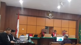 Pengadilan Tindak Pidana Korupsi pada Pengadilan Negeri Pontianak telah menjatuhkan putusan terhadap terdakwa Paulus Andi Mursalim dalam perkara tindak pidana korupsi Pengadaan Tanah salah satu Bank Pemerintah Daerah Propinsi Kalimantan Barat, hari Rabu, (3/9/2025) - foto Dok Kajati Kalbar